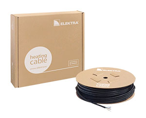 Греющий кабель для кровли, водостоков, мансардных окон Elektra VCDR 30